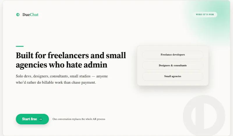 DueChat screenshot 12