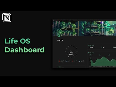 startuptile Life OS Dashboard-The most aesthetic way to manage your life with Notion
