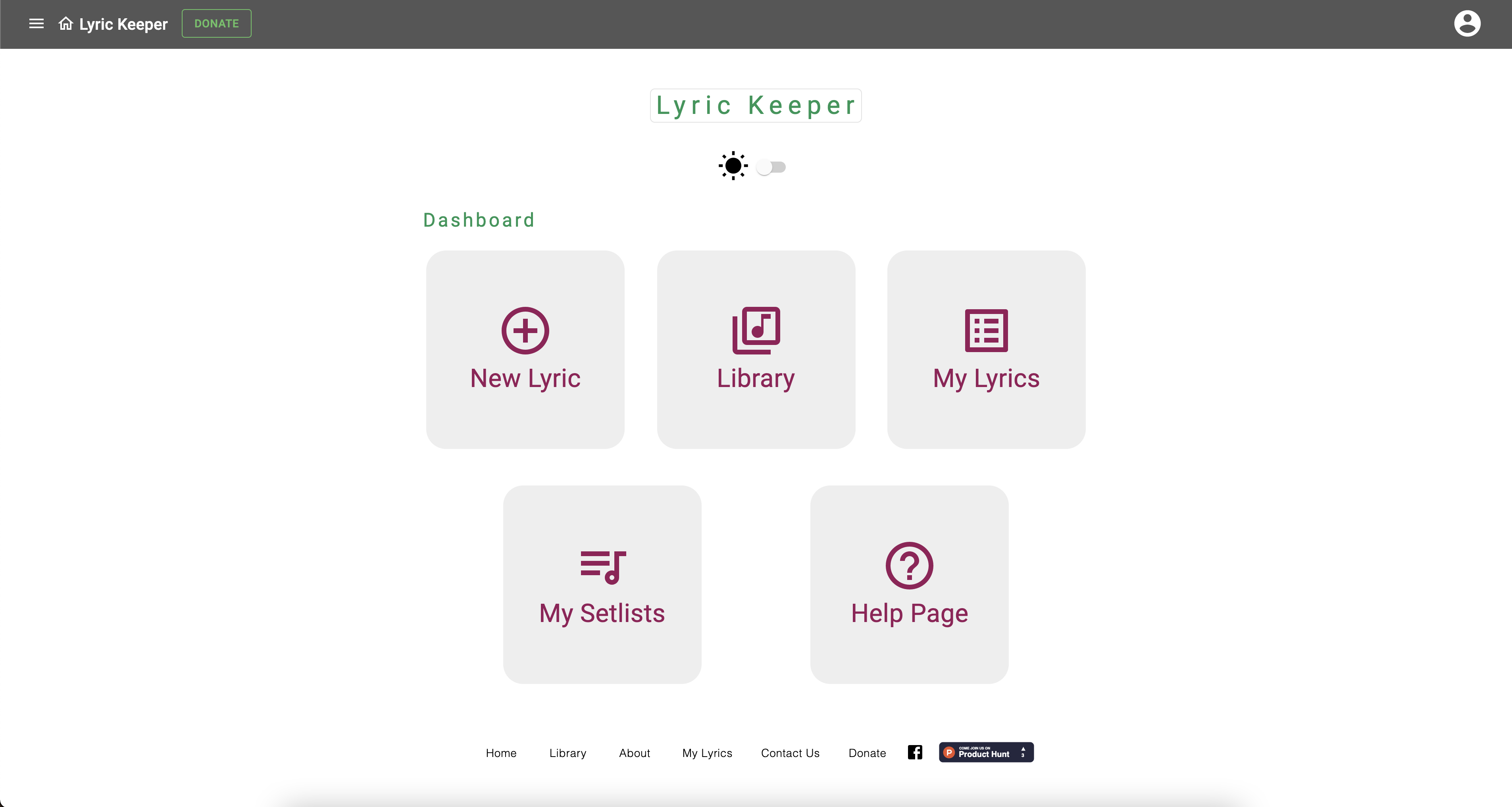 Lyric Keeper gallery image