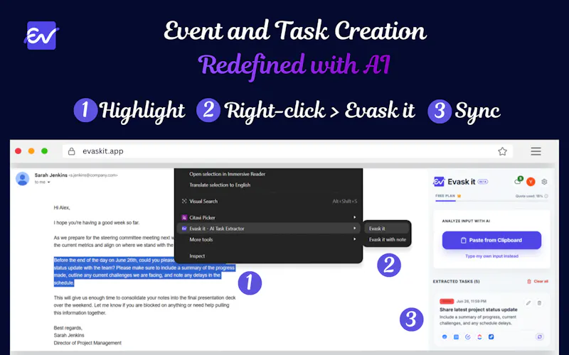 Evask it screenshot 1