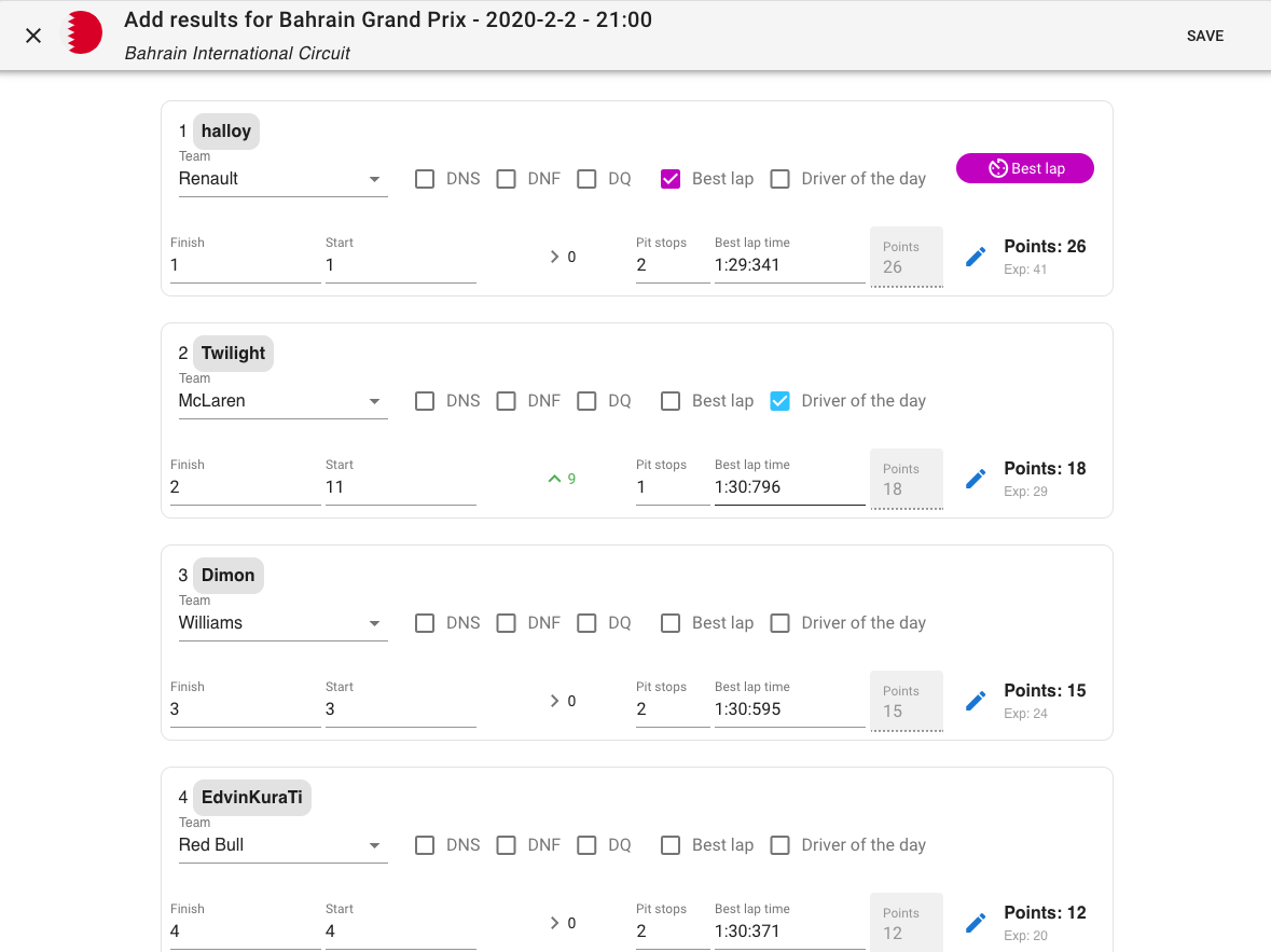 Racing Tournament gallery image