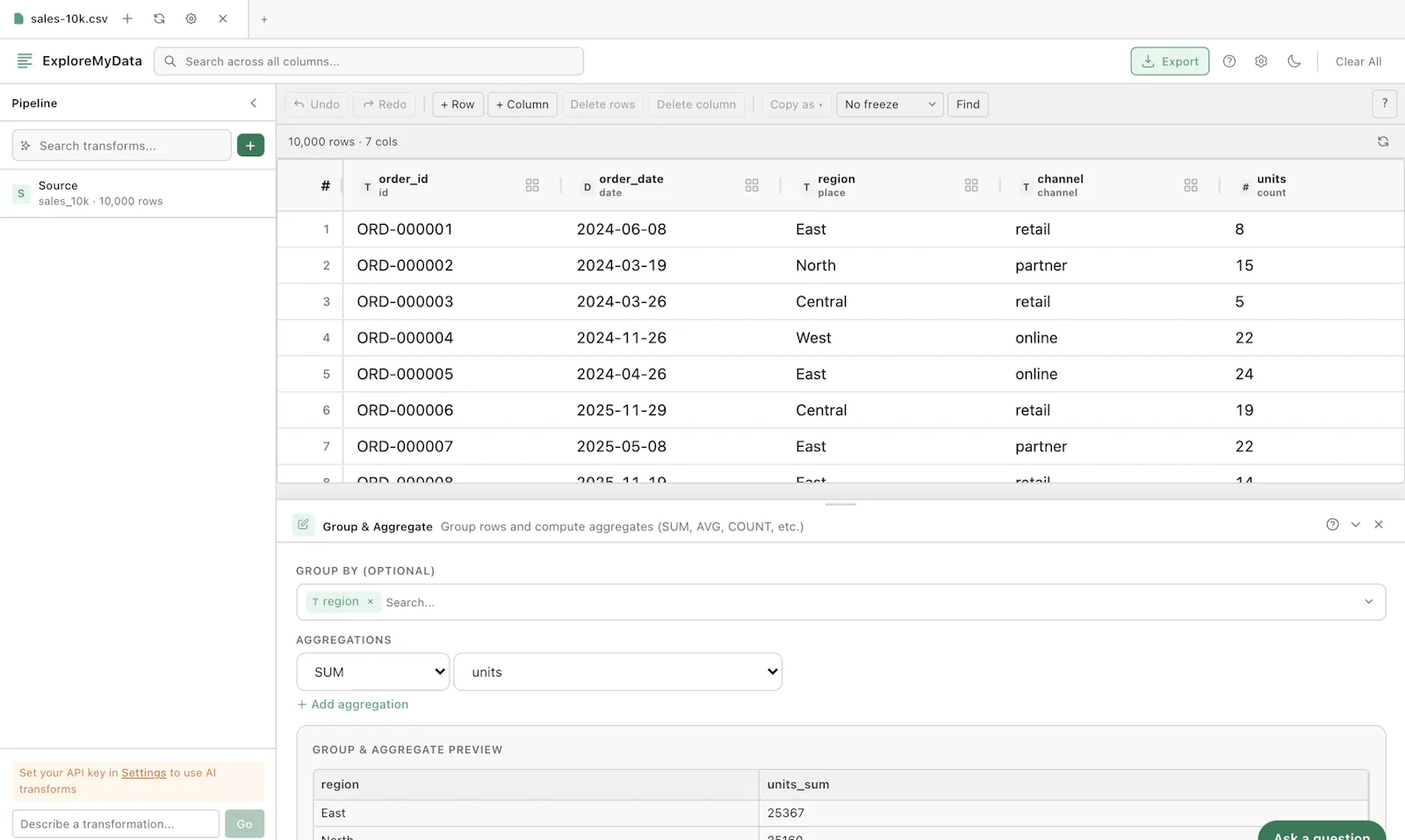 ExploreMyData screenshot 5