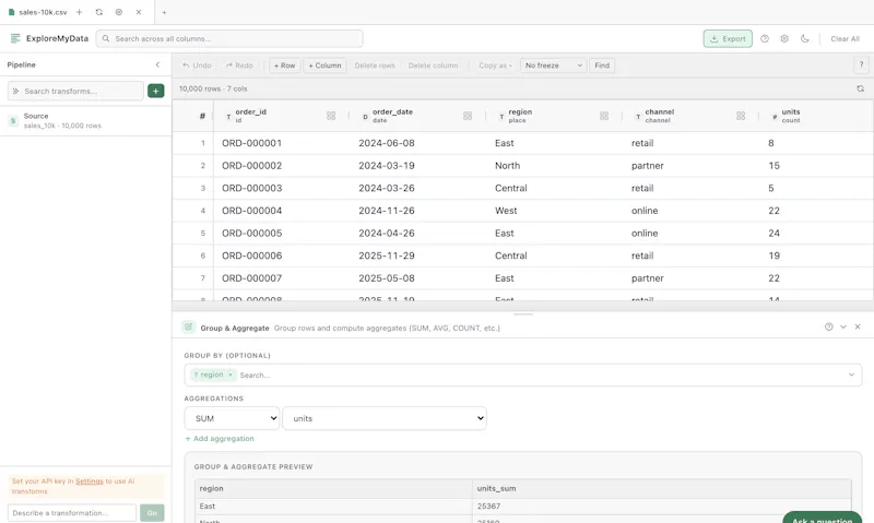 ExploreMyData screenshot 5