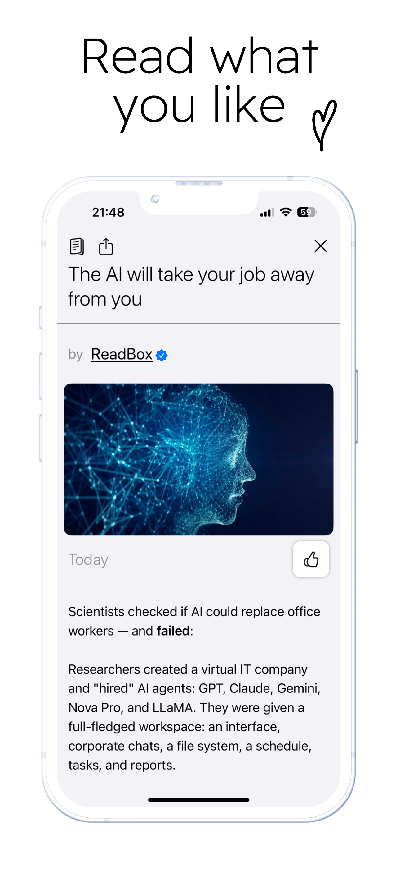 Readbox - Piattaforma di pubblicazione dei contenuti media 3
