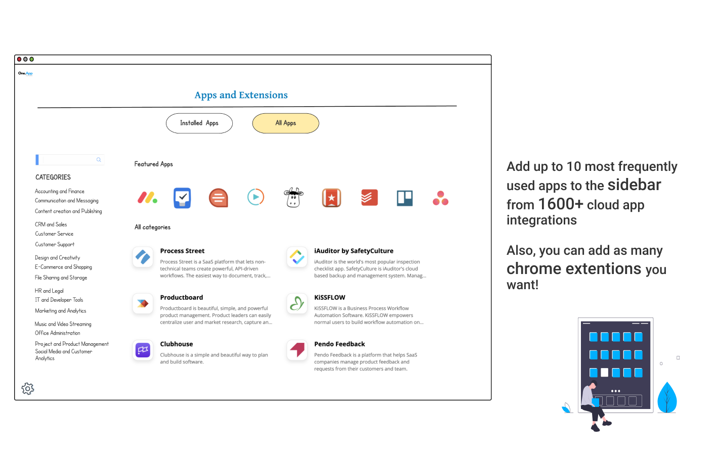 OneApp gallery image