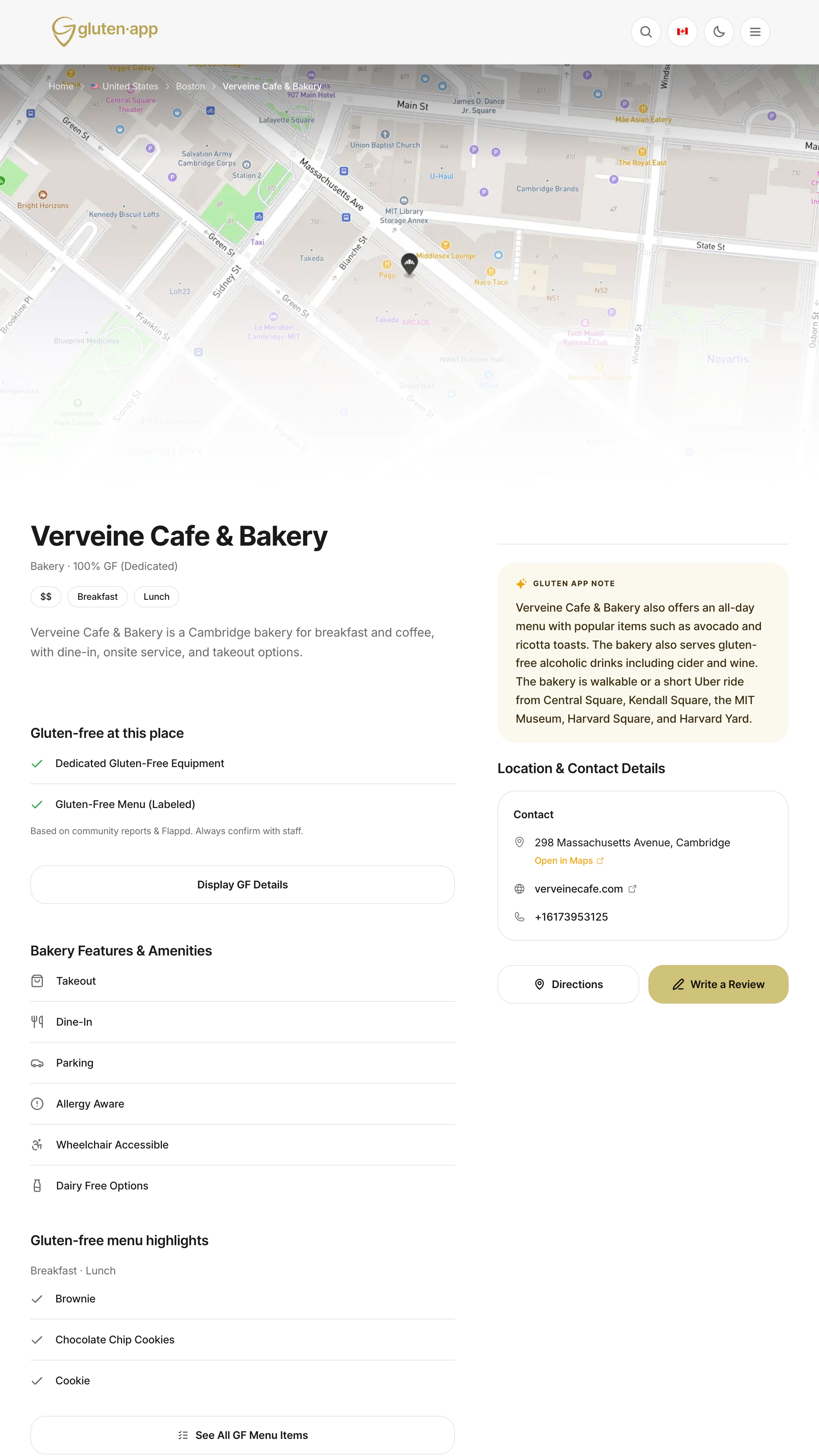 Gluten App screenshot 4