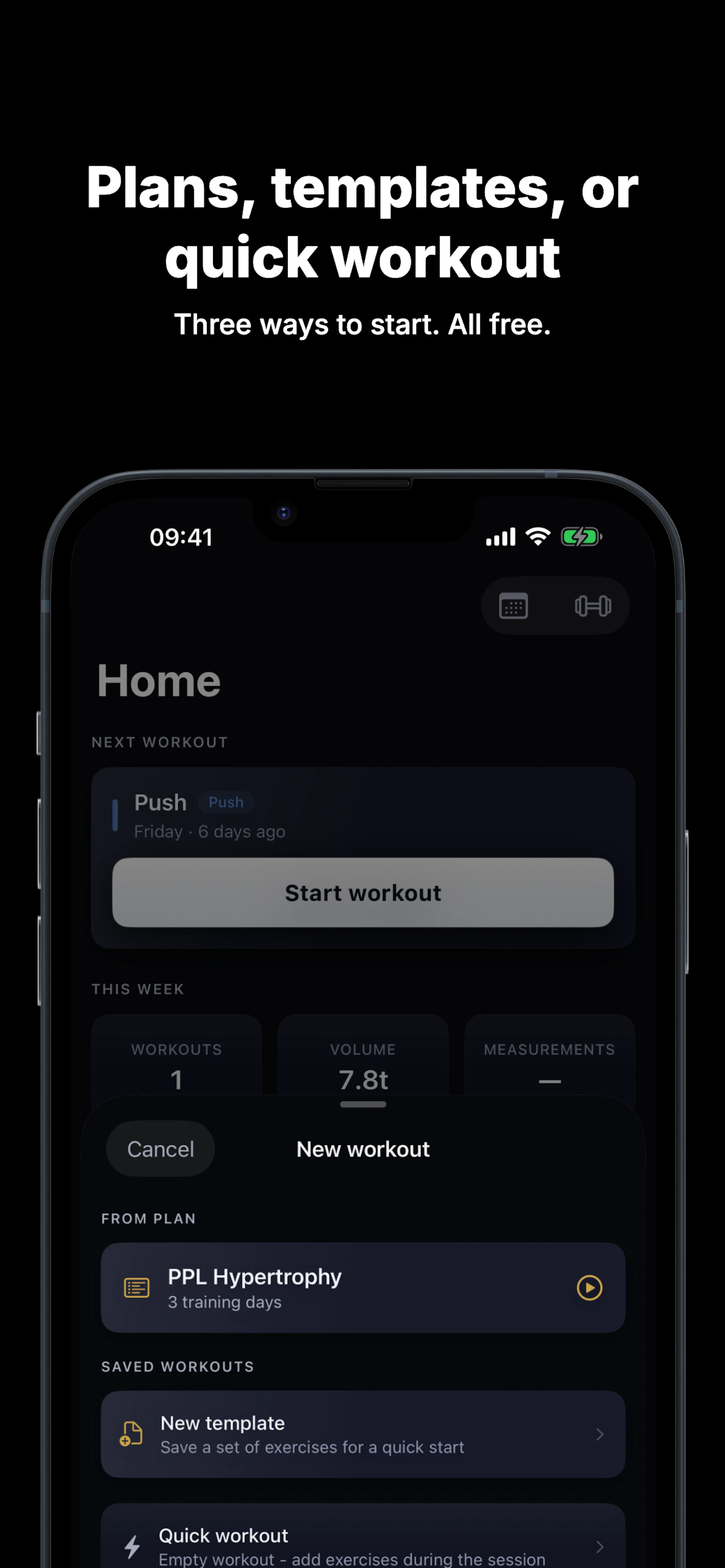 Pully - Gym Log & Tracker screenshot 6