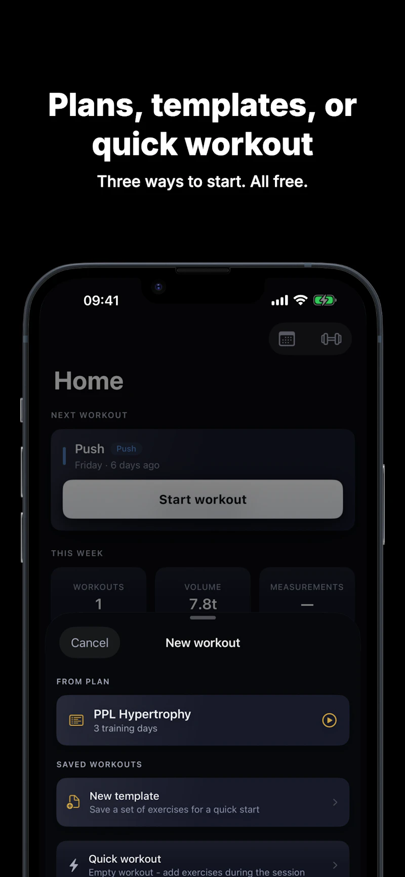 Pully - Gym Log & Tracker screenshot 6