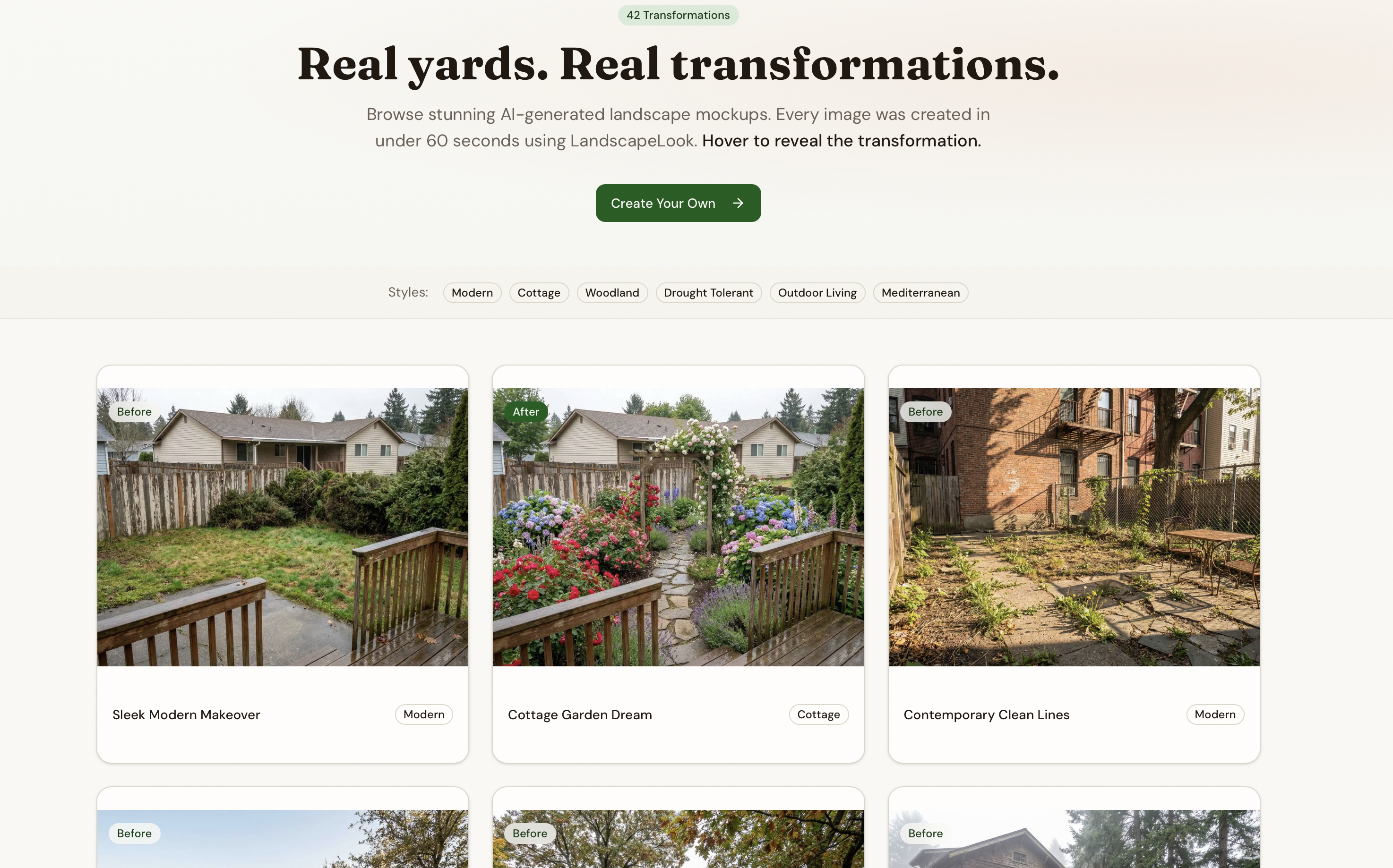 LandscapeLook - Screenshot 3 showing product features and functionality