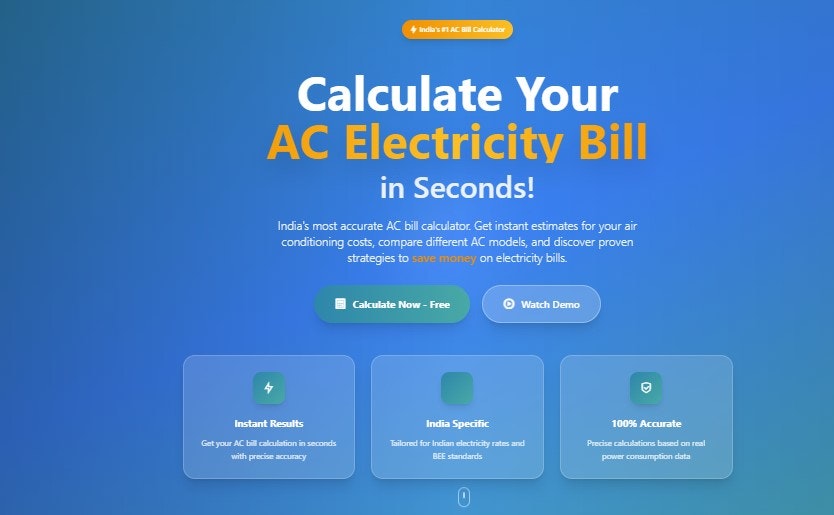 AC Bill Calculator I... logo