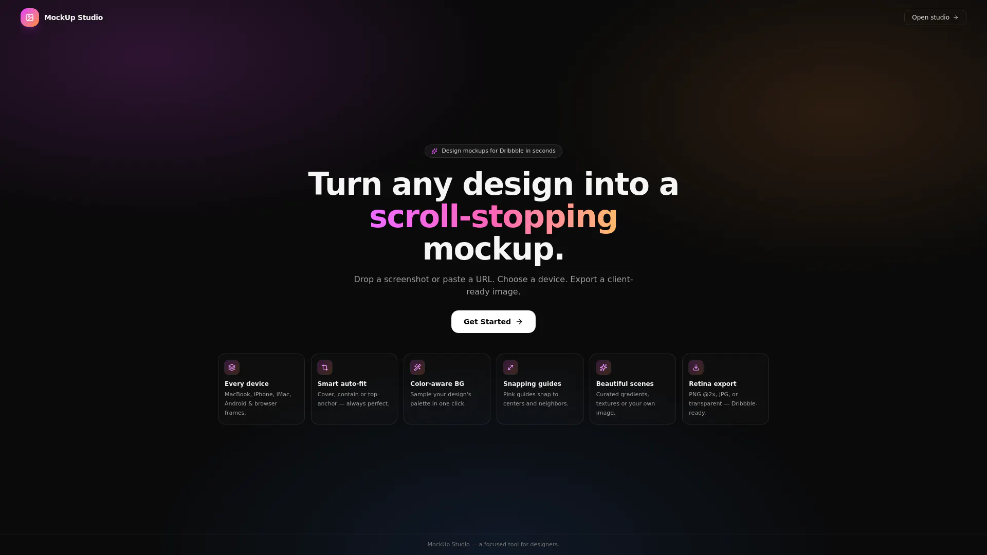 MockUp Studio - Design mockup generator gallery image