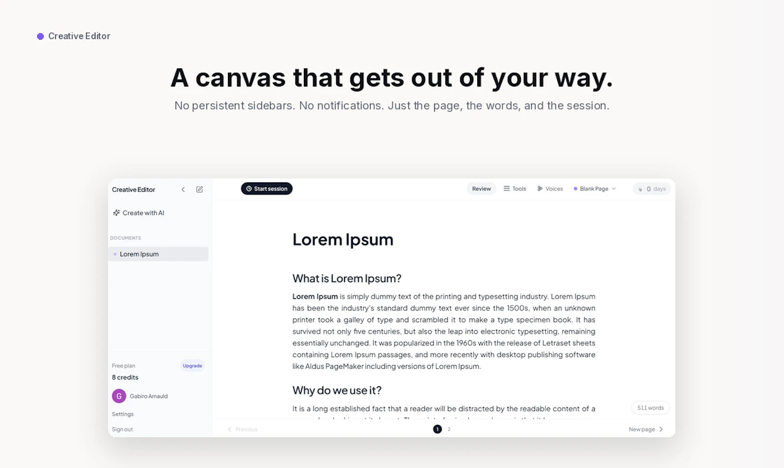 Creative Editor screenshot 6