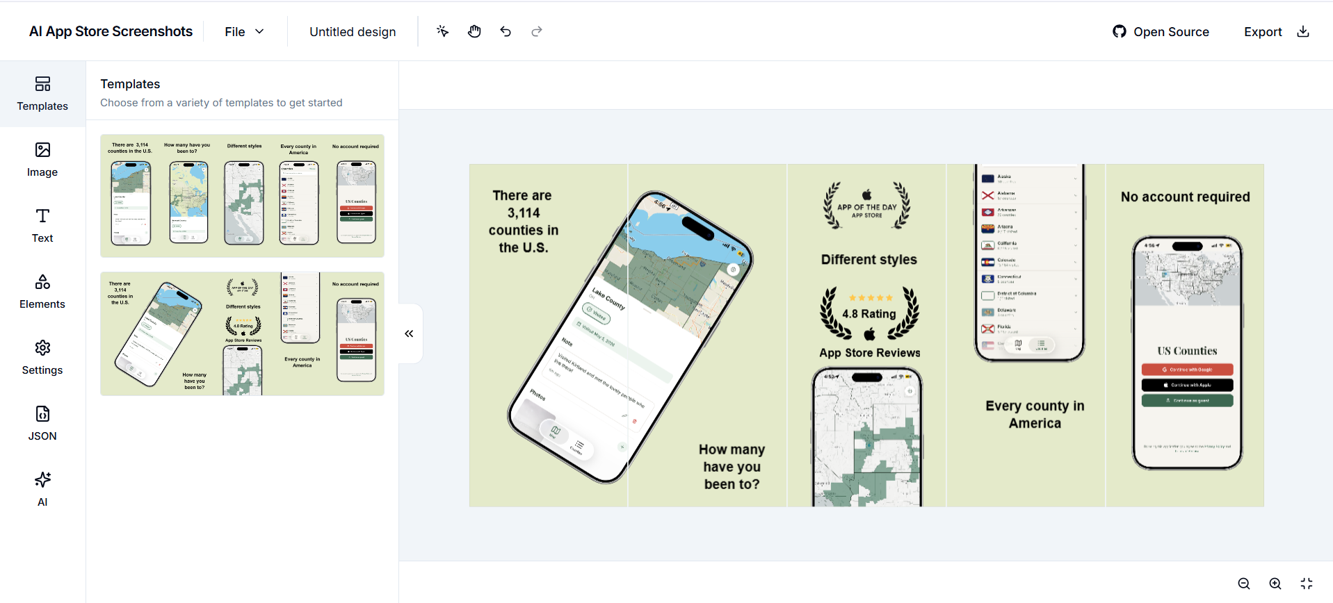 AI App Store Screenshots gallery image