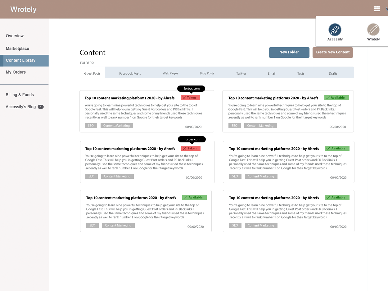 Wrotely gallery image