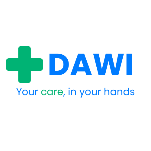 DAWI — Your care, in your hands. logo