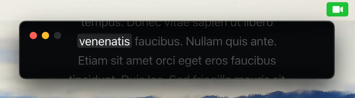 PromptCam - MacOS secret teleprompter gallery image