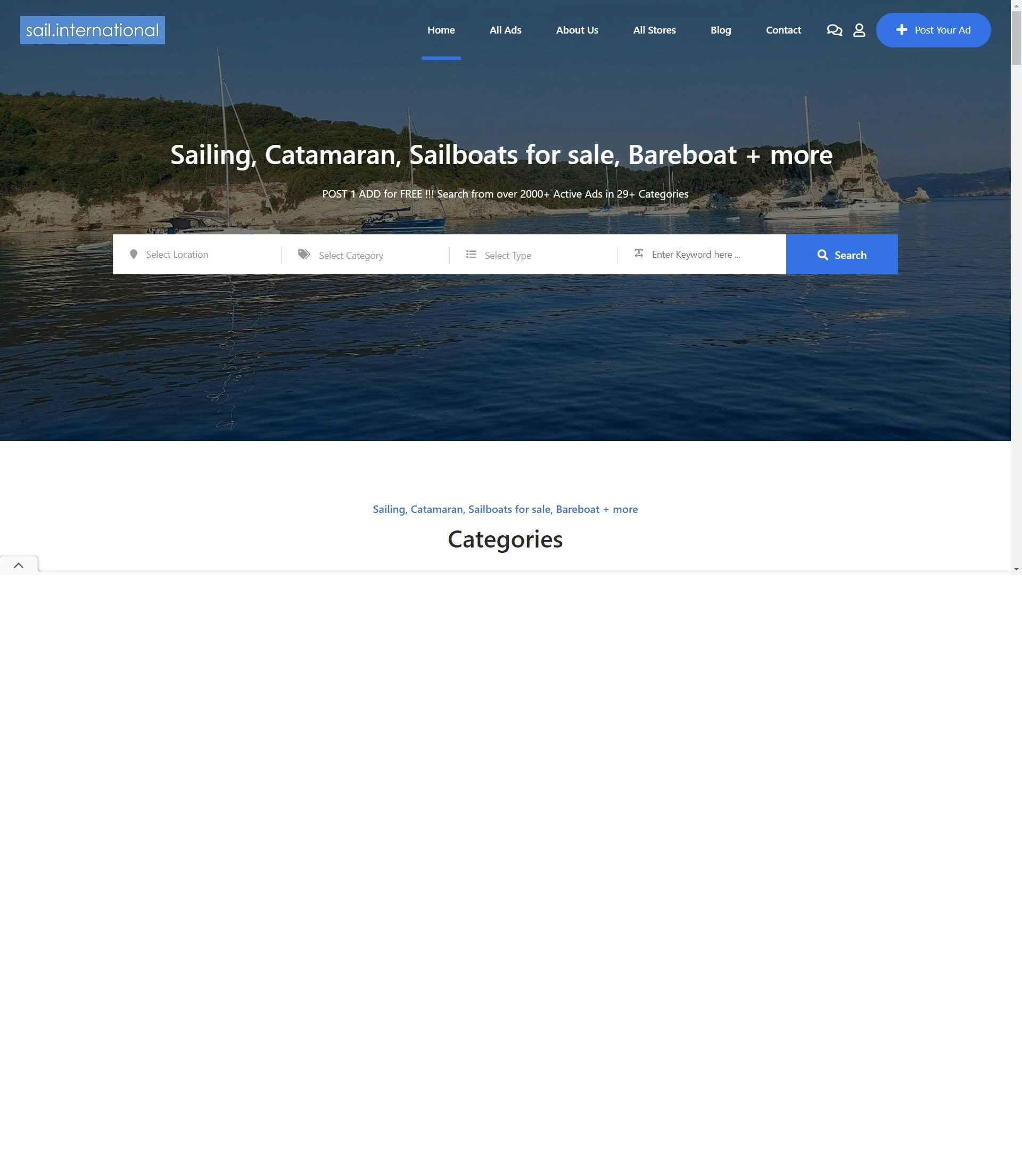 Sail International - Yelken sınıflandırılmış reklamlar medya 2