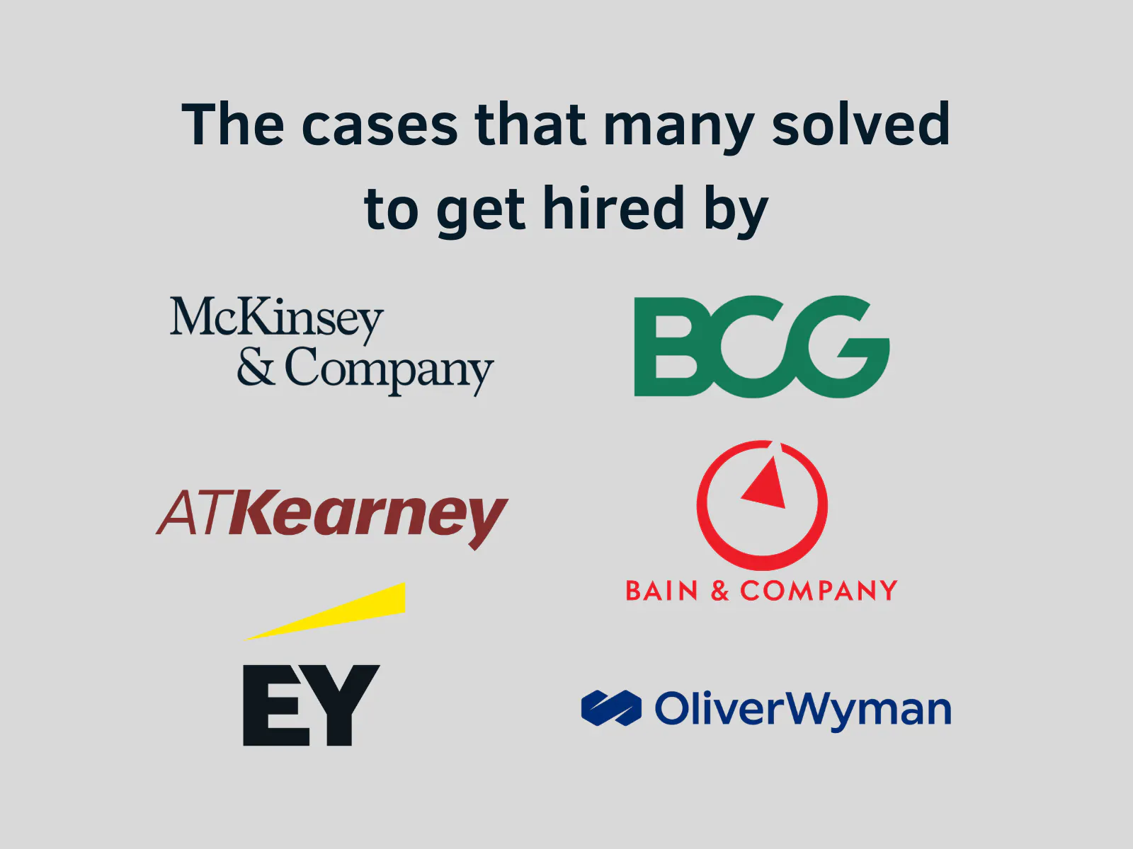 Consulting Case Database gallery image