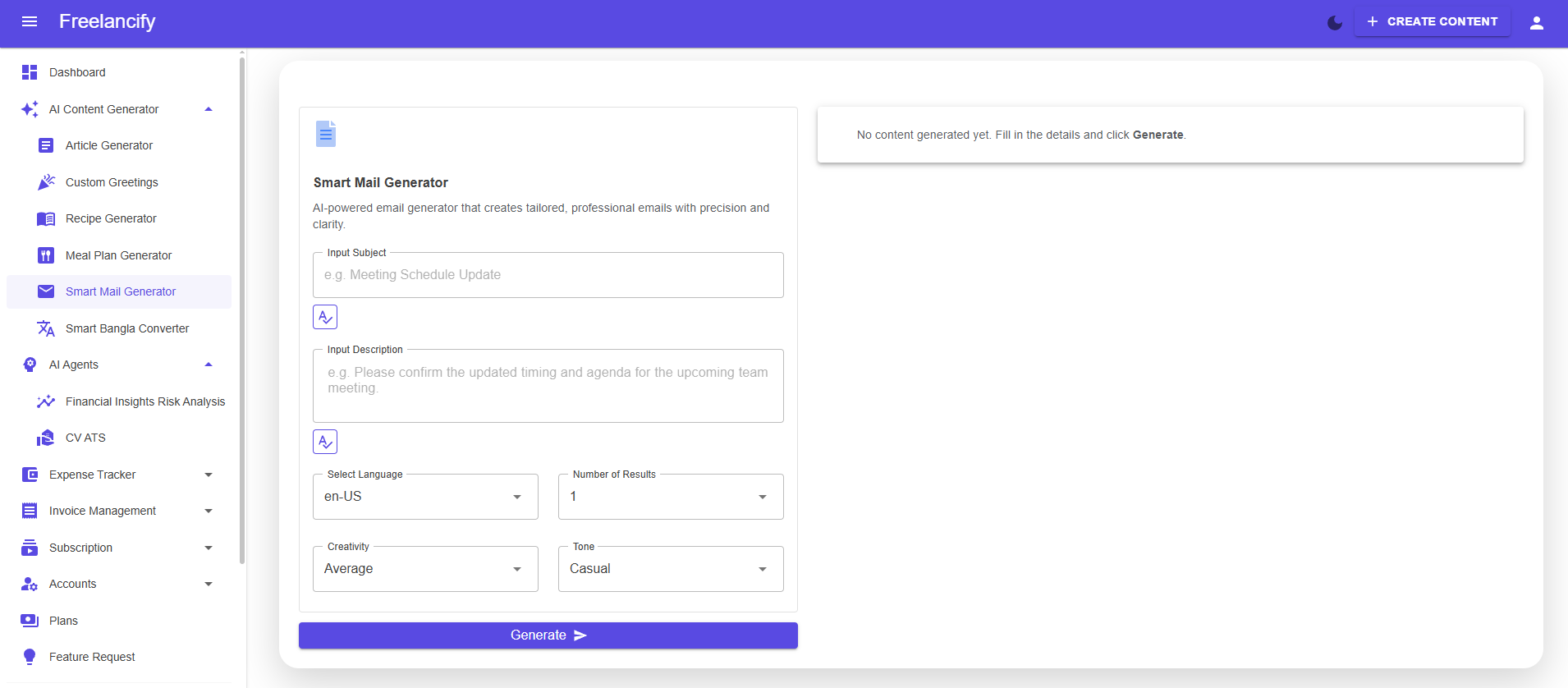 Freelancify gallery image