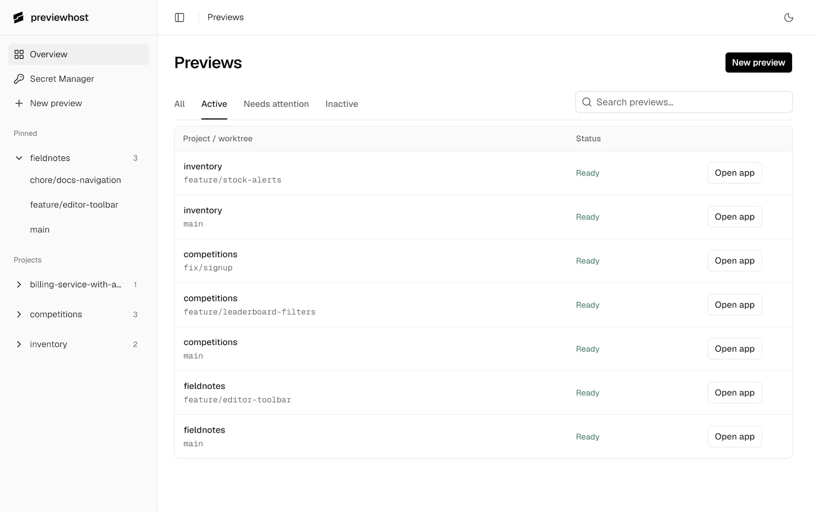 Previewhost screenshot 3