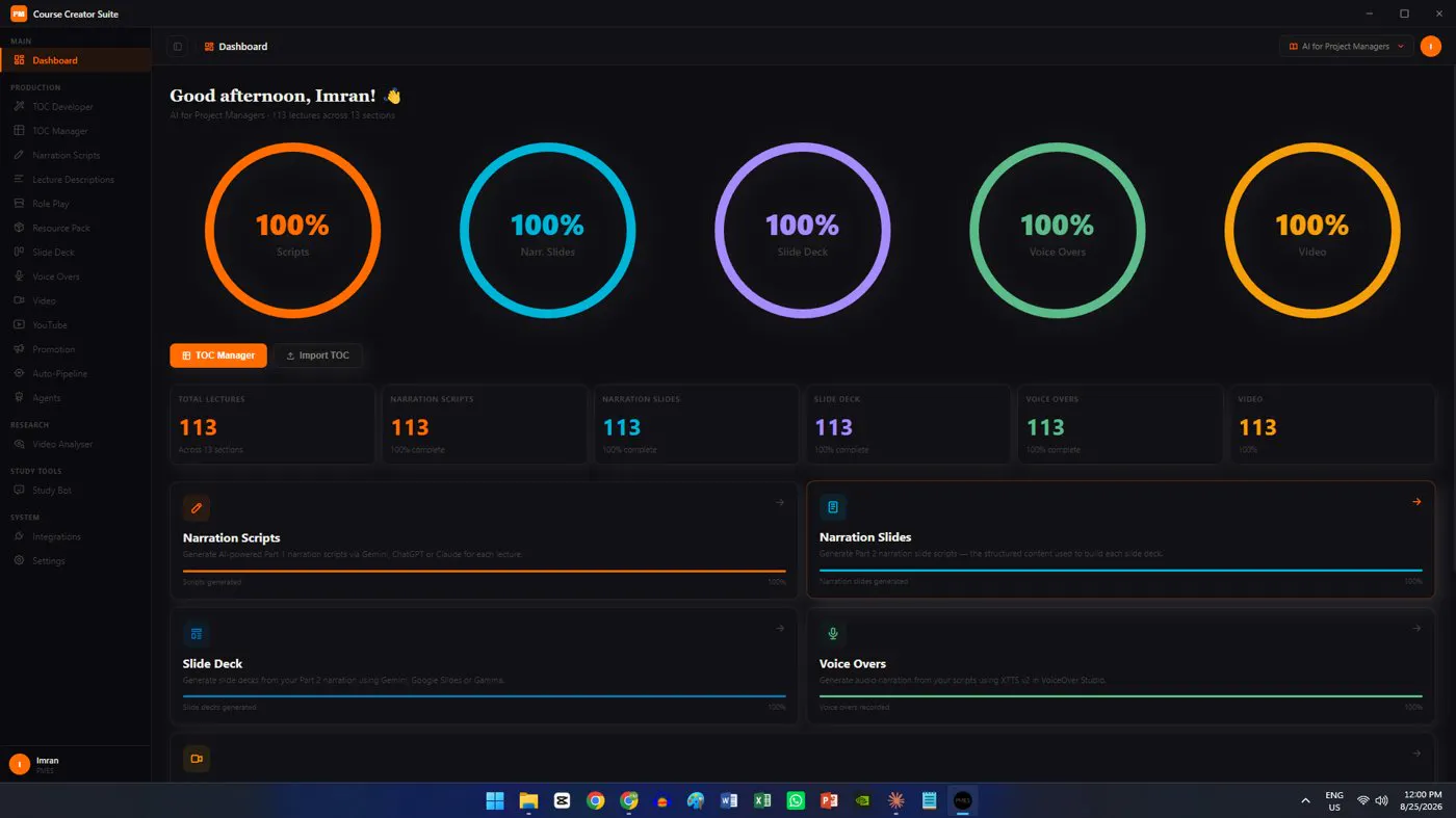Course Creator Suite gallery image