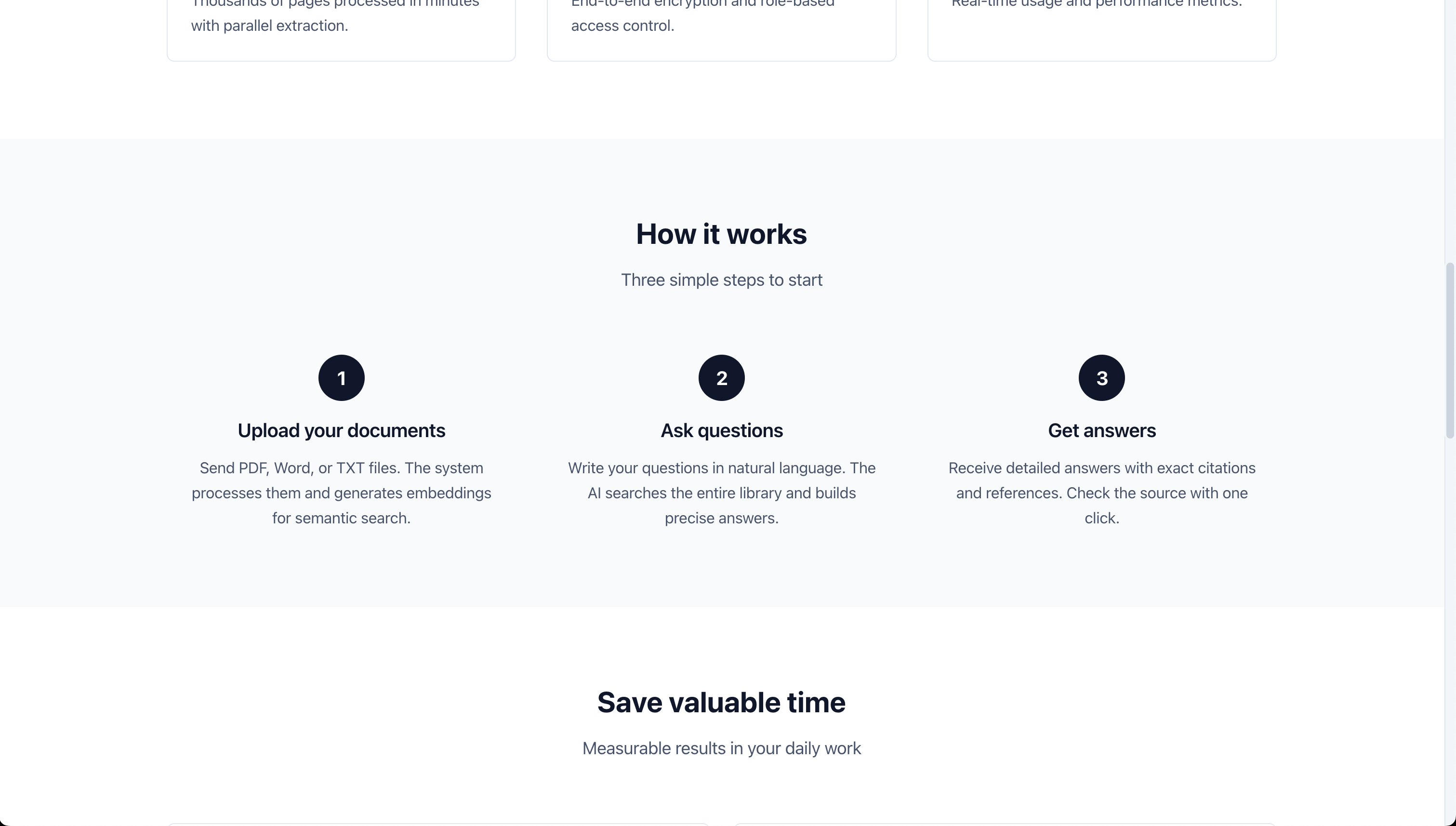 Conseloria - Screenshot 2 showing product features and functionality