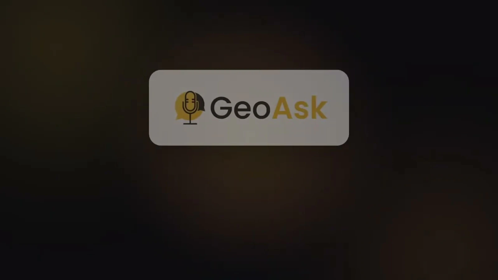 GeoAsk screenshot 1 (video preview)