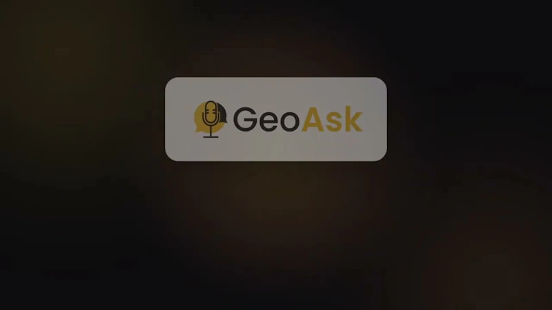 GeoAsk screenshot 1 (video preview)
