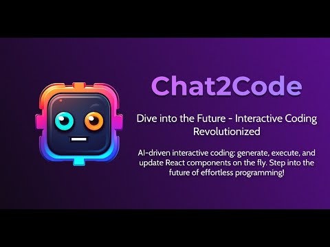 startuptile Chat2Code-Transform your words into components