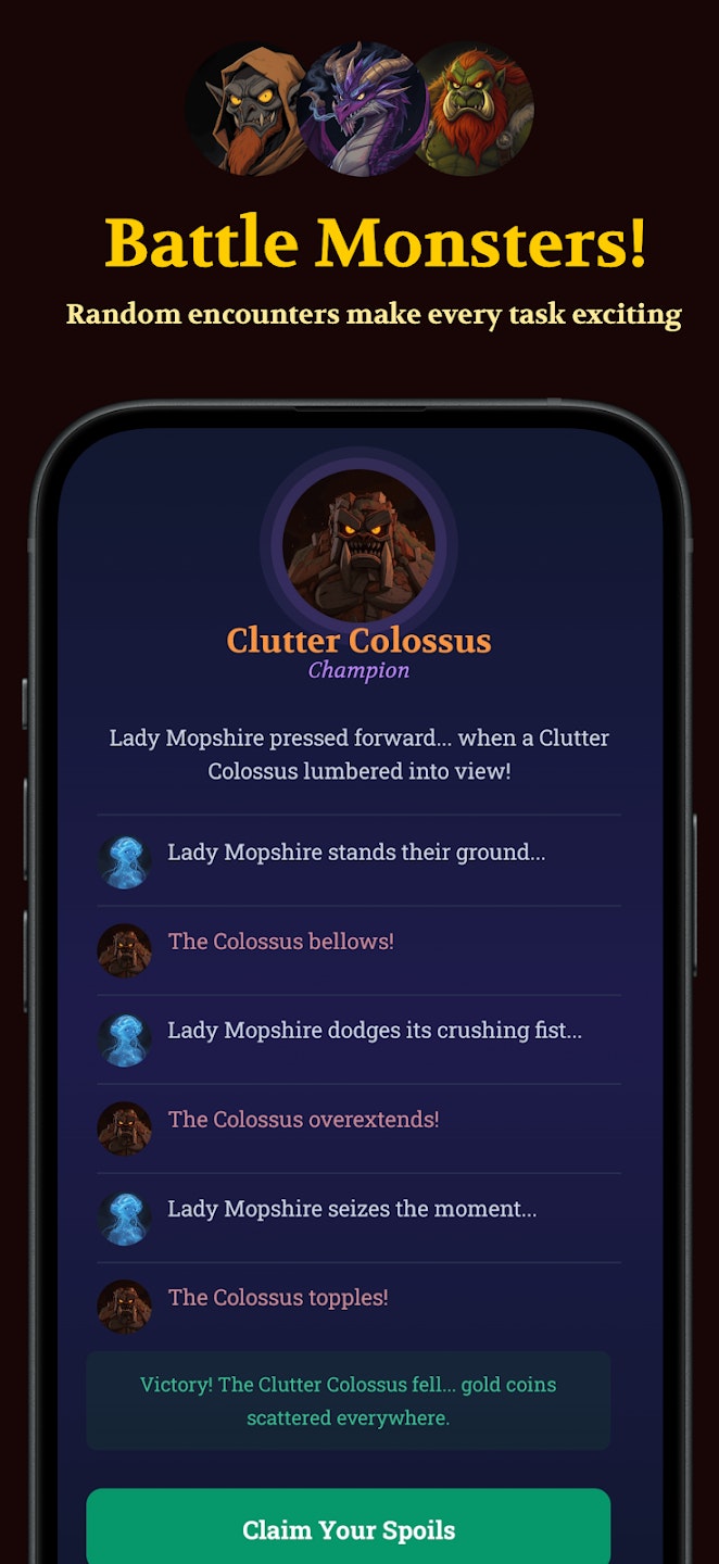 Chorebound - Screenshot 5 showing product features and functionality