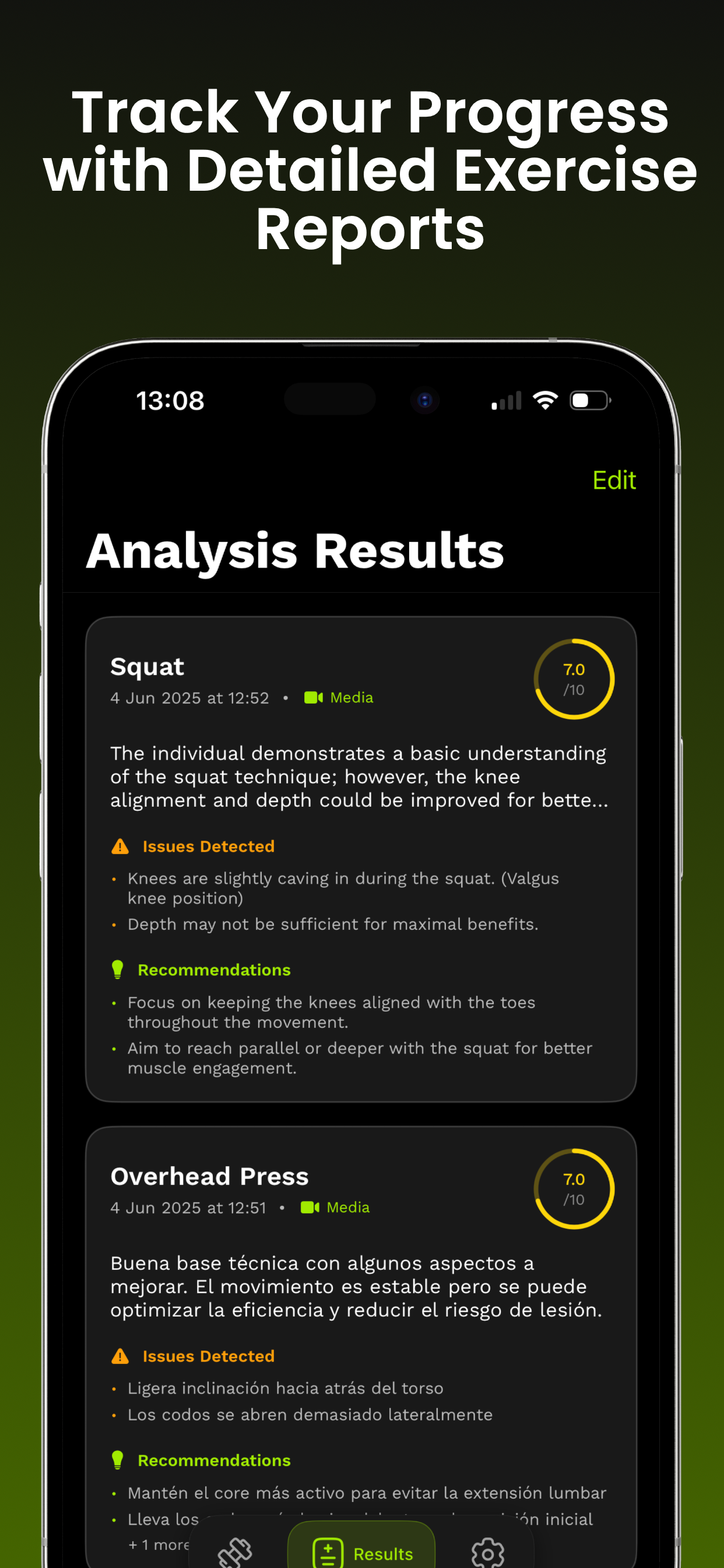 Gym Workout AI Analyzer media 2