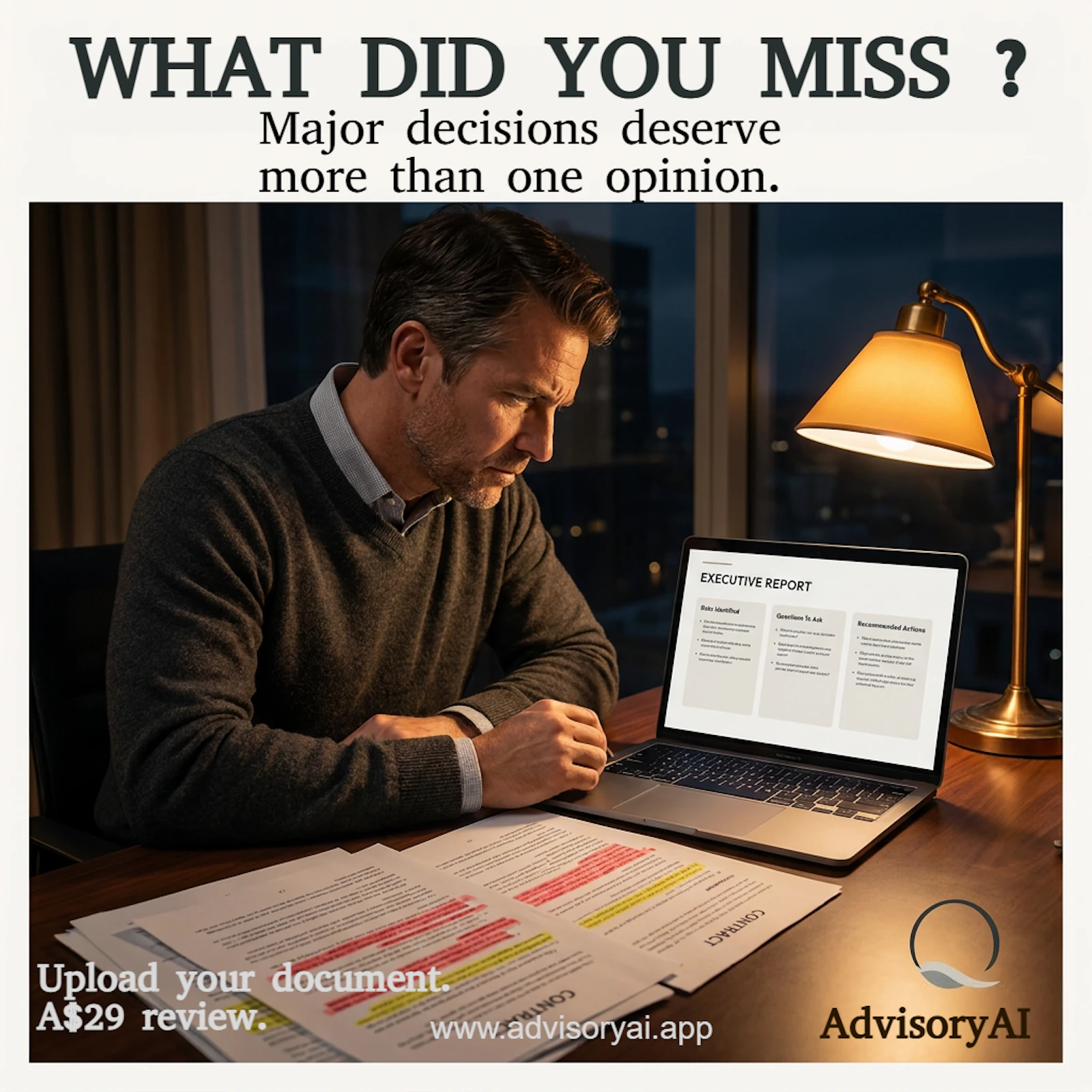 AdvisoryAI screenshot 1