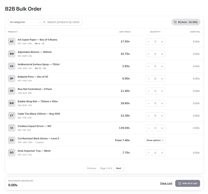 Softminal B2B Suite for WooCommerce screenshot 8