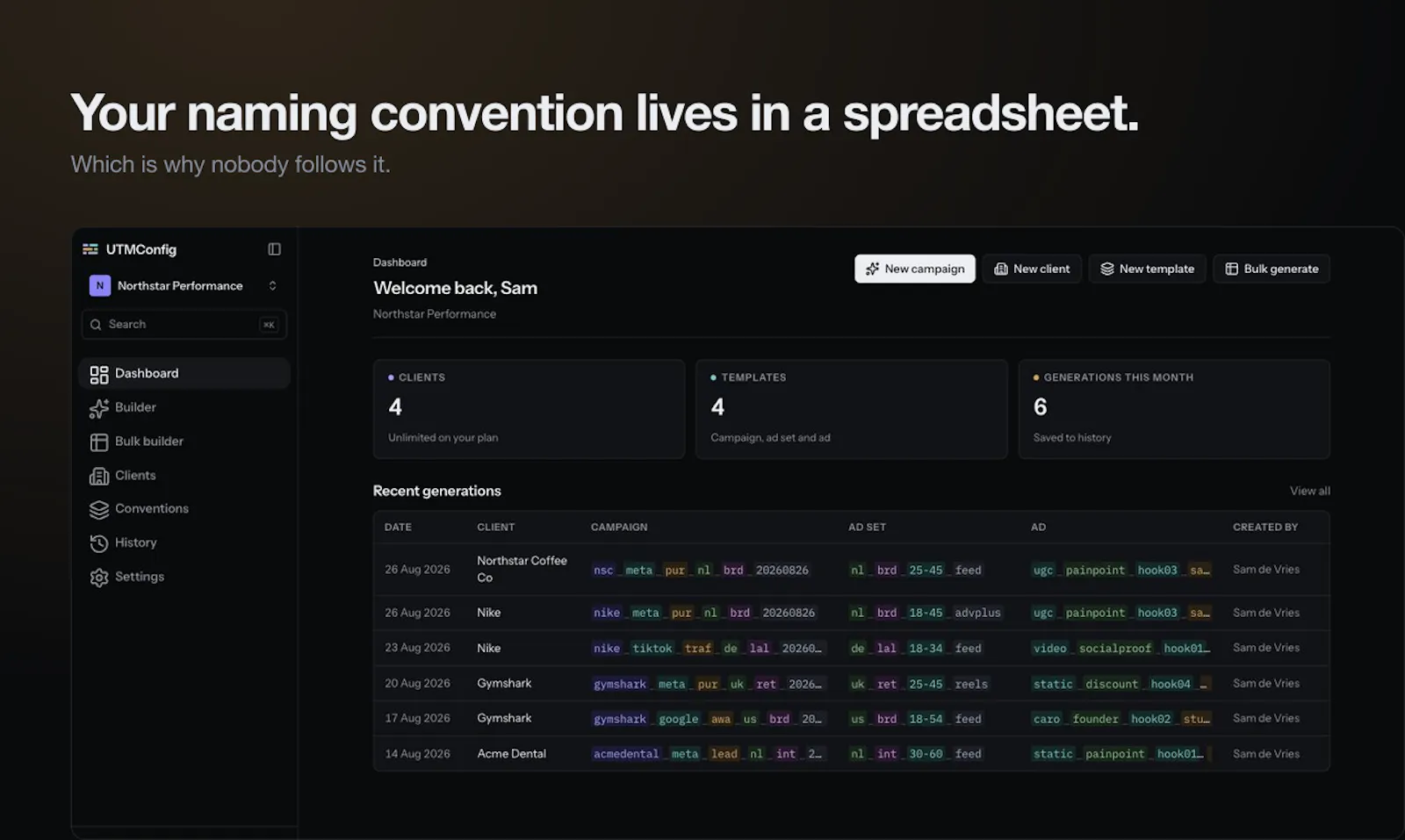 UTMConfig screenshot 1