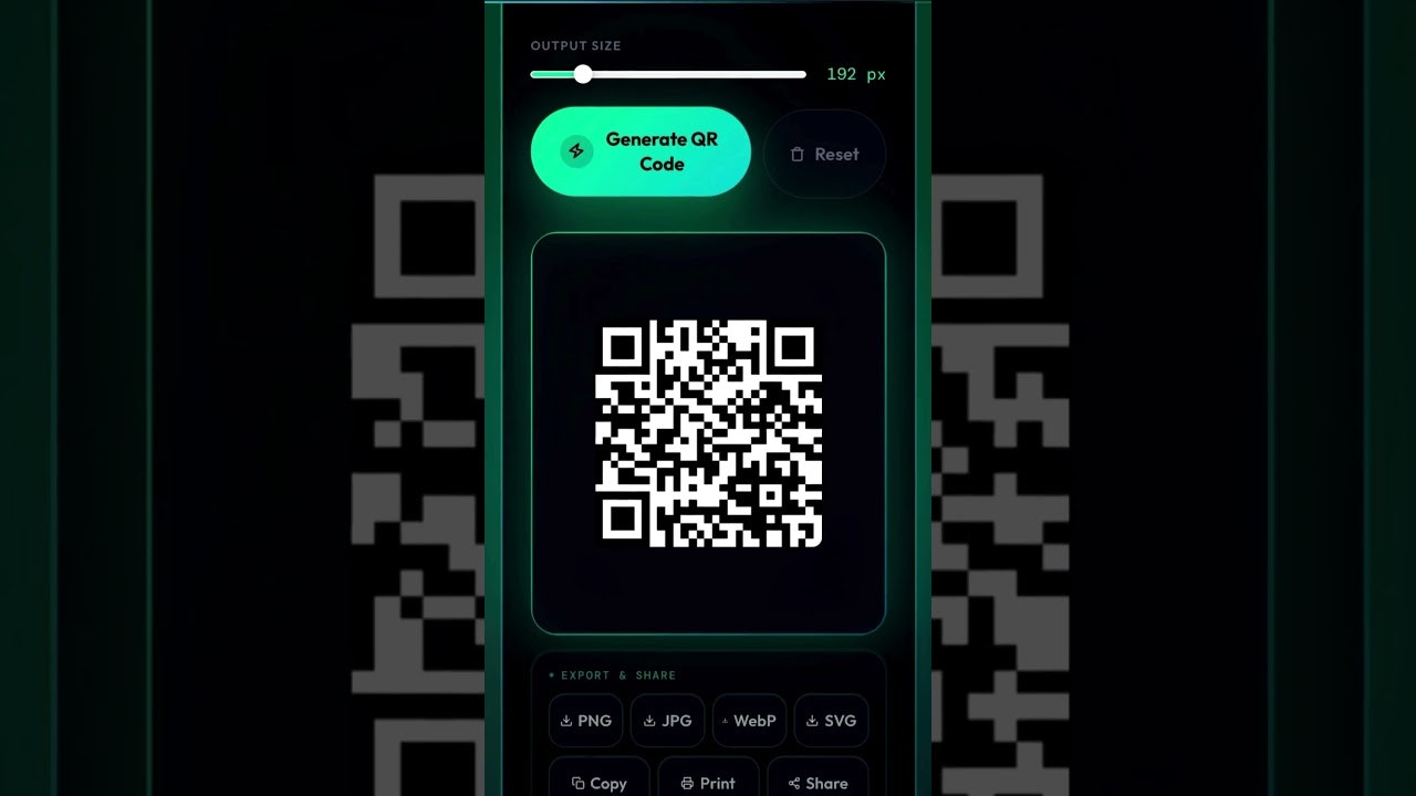 Launch QR gallery image