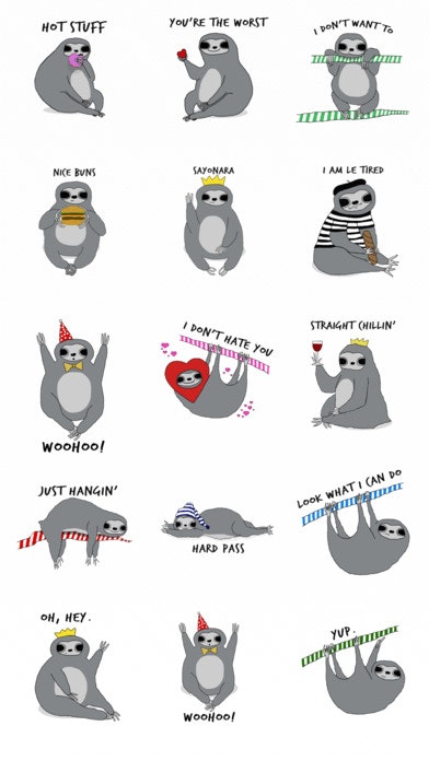 Sassy Sloths: Have a sloth say what you can't gallery image