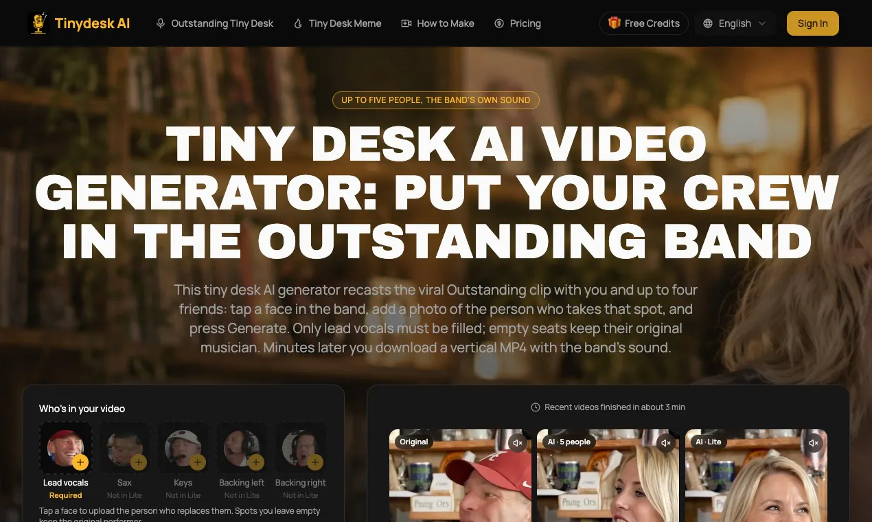 Tinydesk AI gallery image