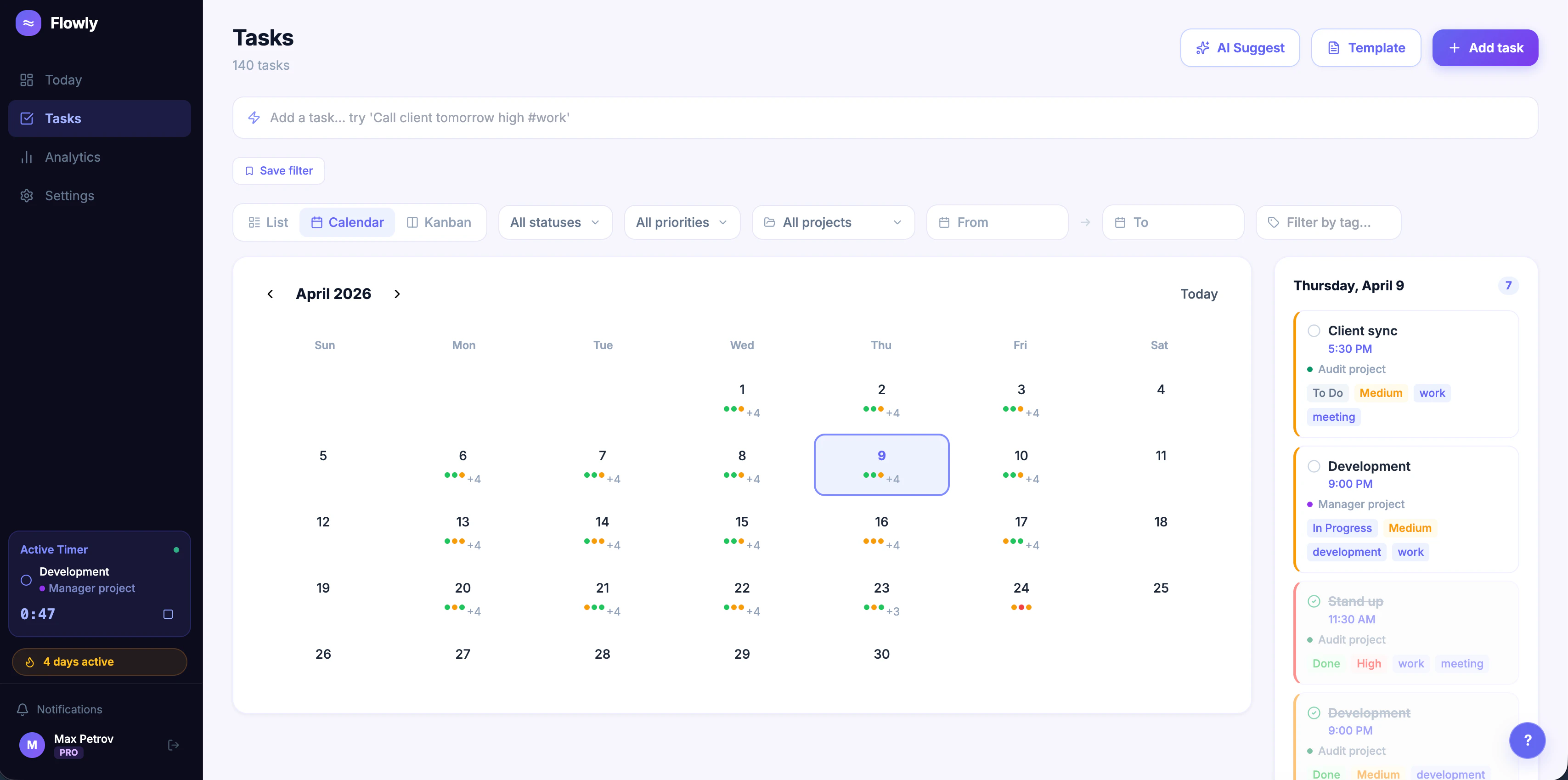Flowly screenshot 2