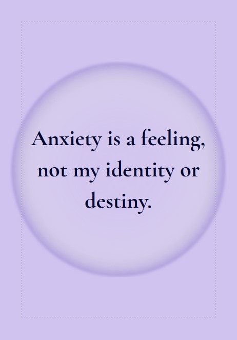 Anxiety Relief Affirmation Cards gallery image
