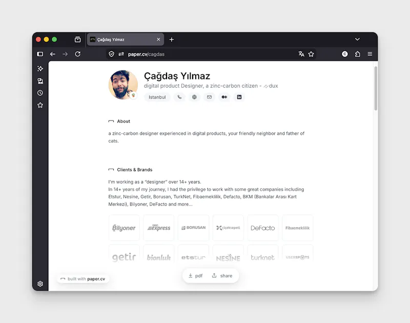 paper.cv screenshot 4