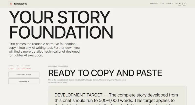 robotstories screenshot 3