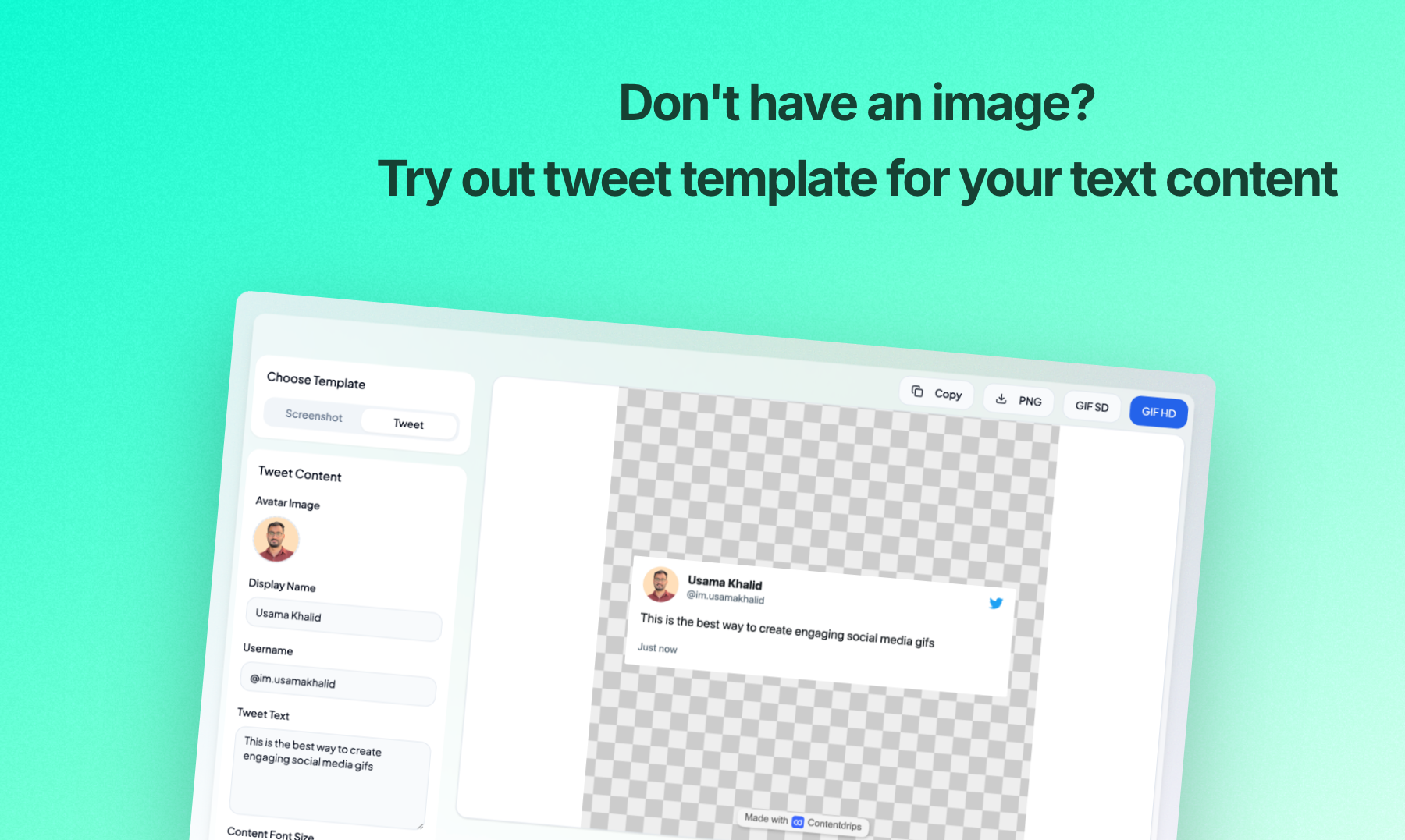 Mídia 3 de Tiro por CD - Transforme imagens em GIFs envolventes para mídias sociais