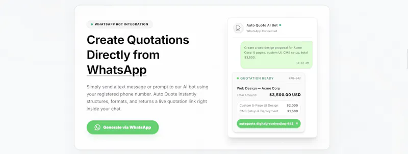 AutoQuote screenshot 4
