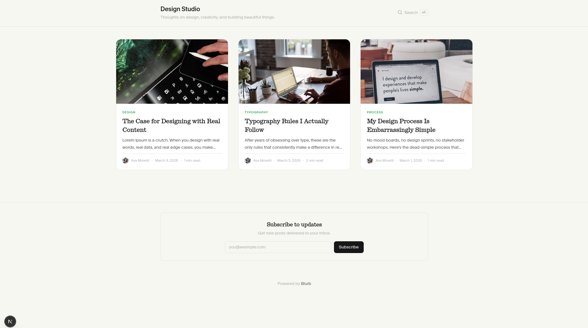 Blurb gallery image