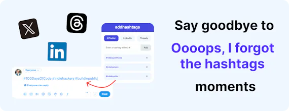 addhashtags gallery image