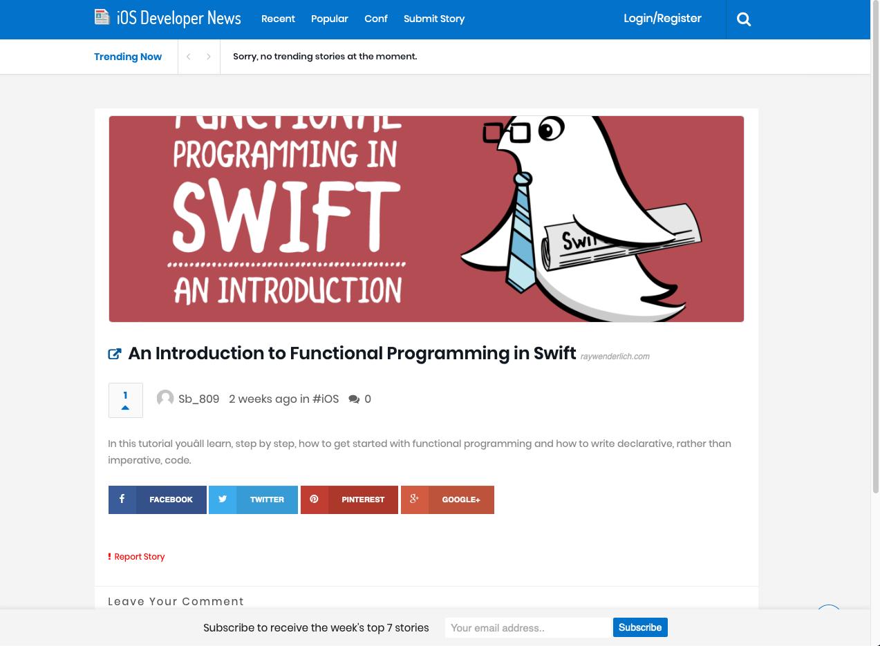 iOS Developer News gallery image