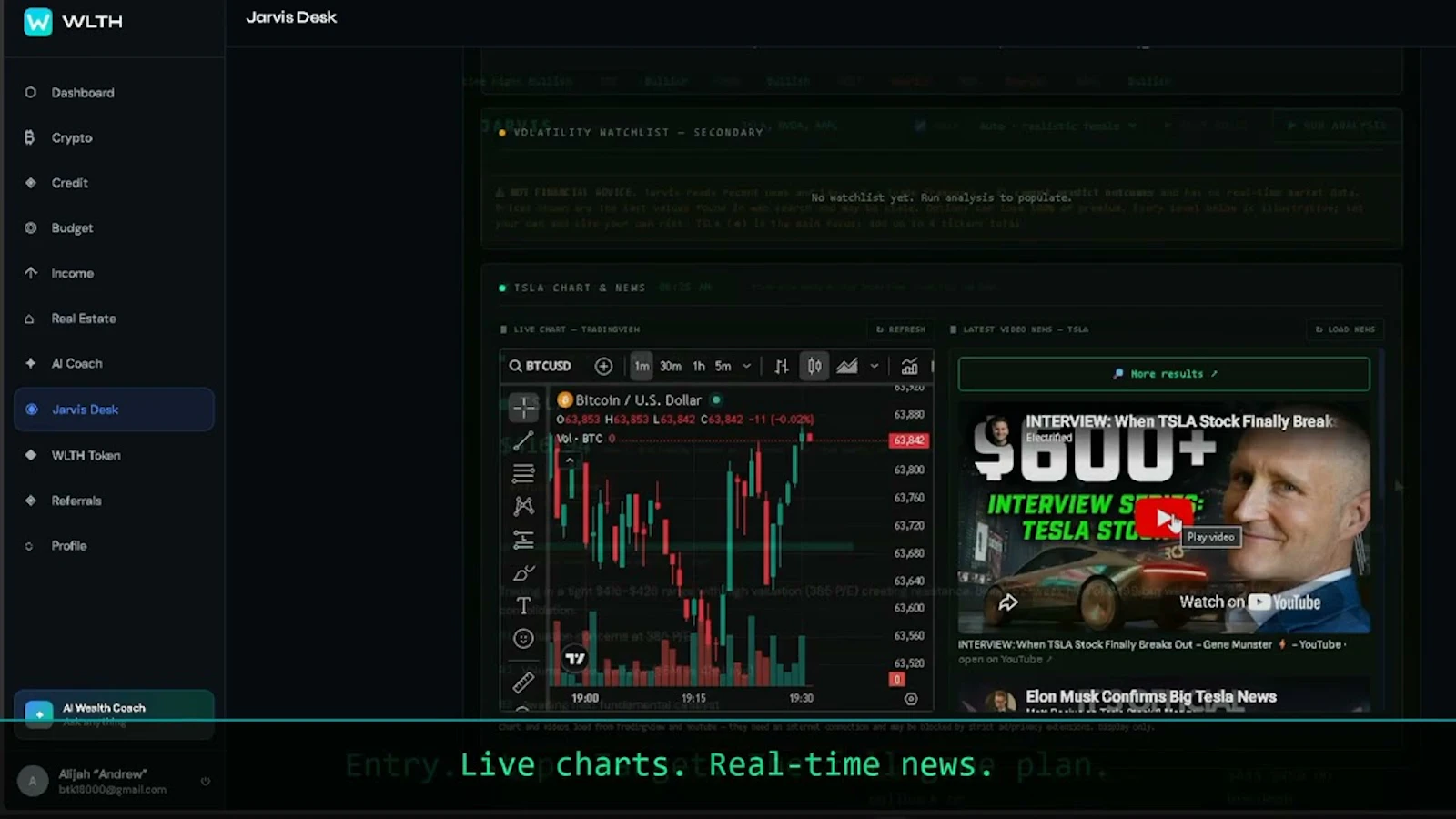 WLTH App screenshot 1 (video preview)