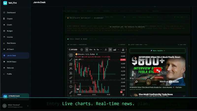WLTH App screenshot 1 (video preview)