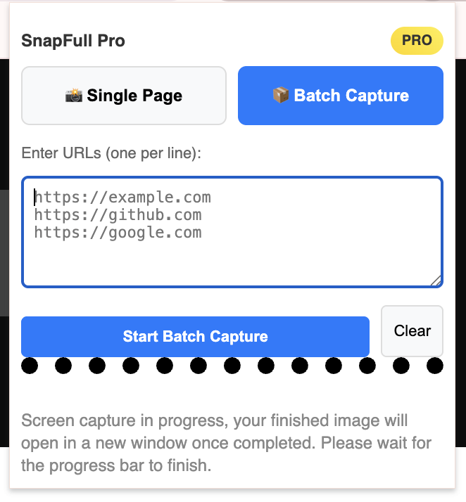 Snapfull Pro - 주석이있는 전체 페이지 스크린 샷 |크롬 확장 미디어 3