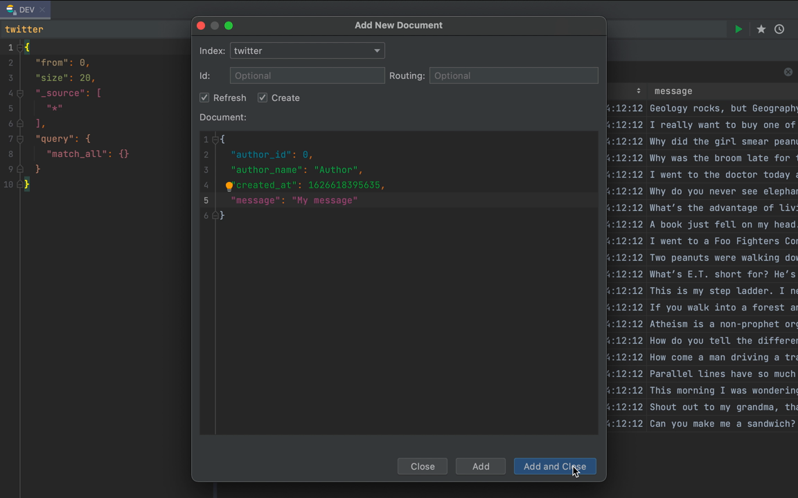 IntelliJ Elasticsearch gallery image